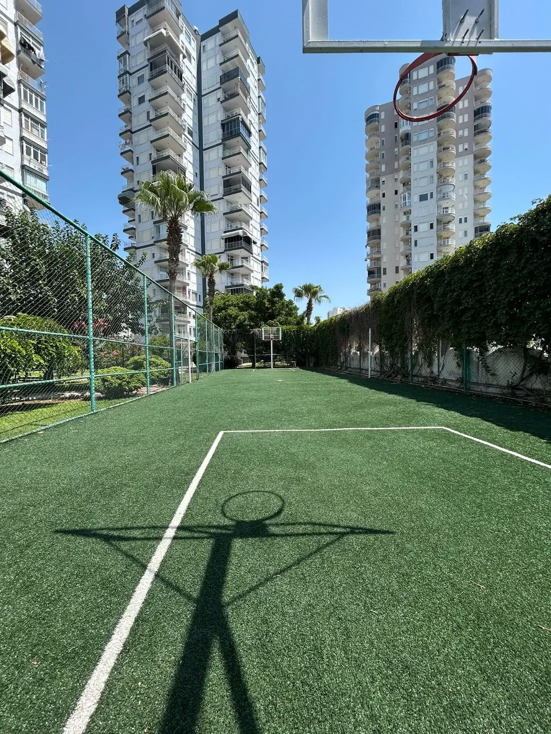 Football pitch